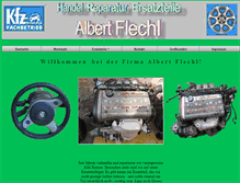 Tablet Screenshot of flechl.at